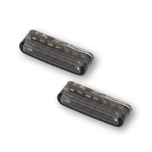 Clignotants moto Highsider Smart Shorty LED 3 en 1 noir