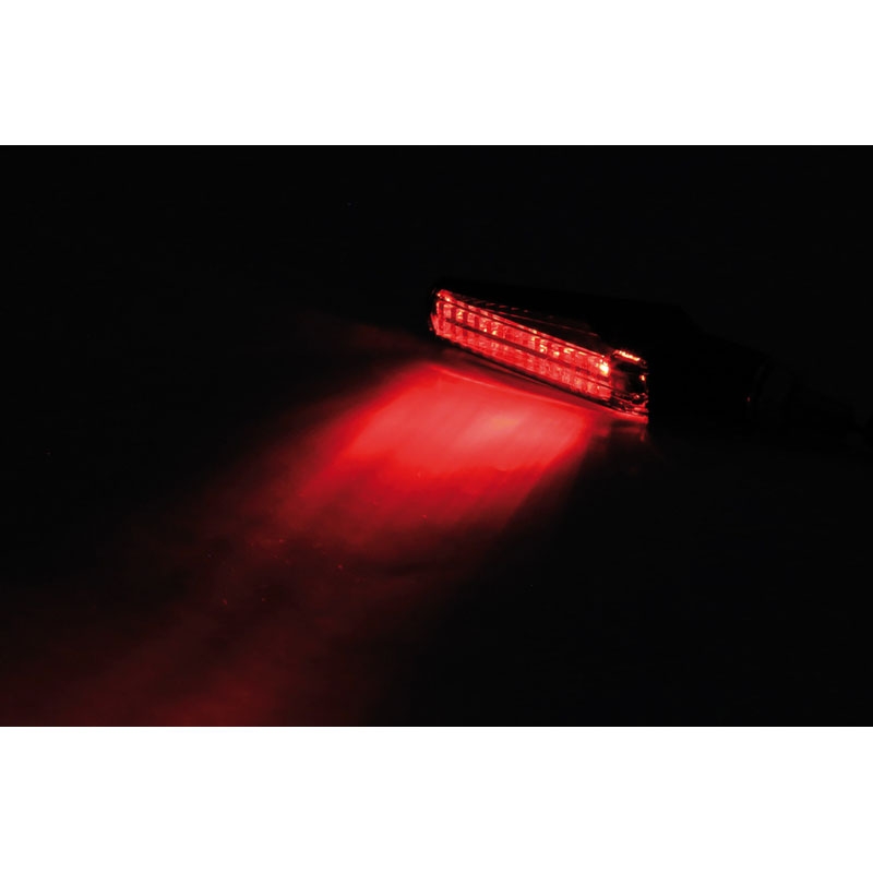 Clignotants moto Highsider Smart Fineline LED 3 en 1 noir