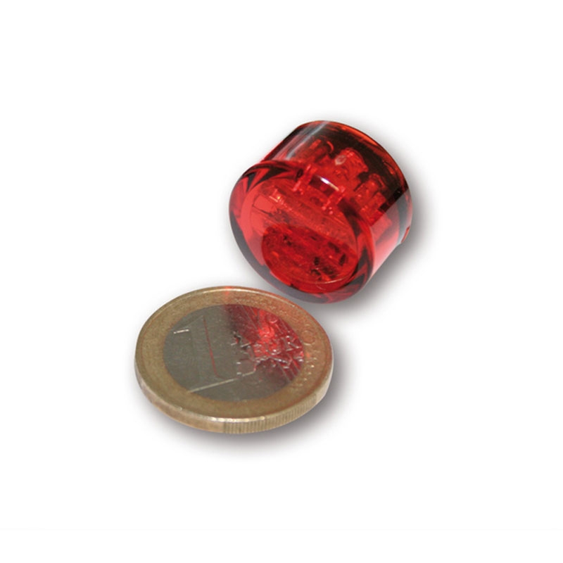 Feu arrière de moto à LED Highsider Smart Pin rouge