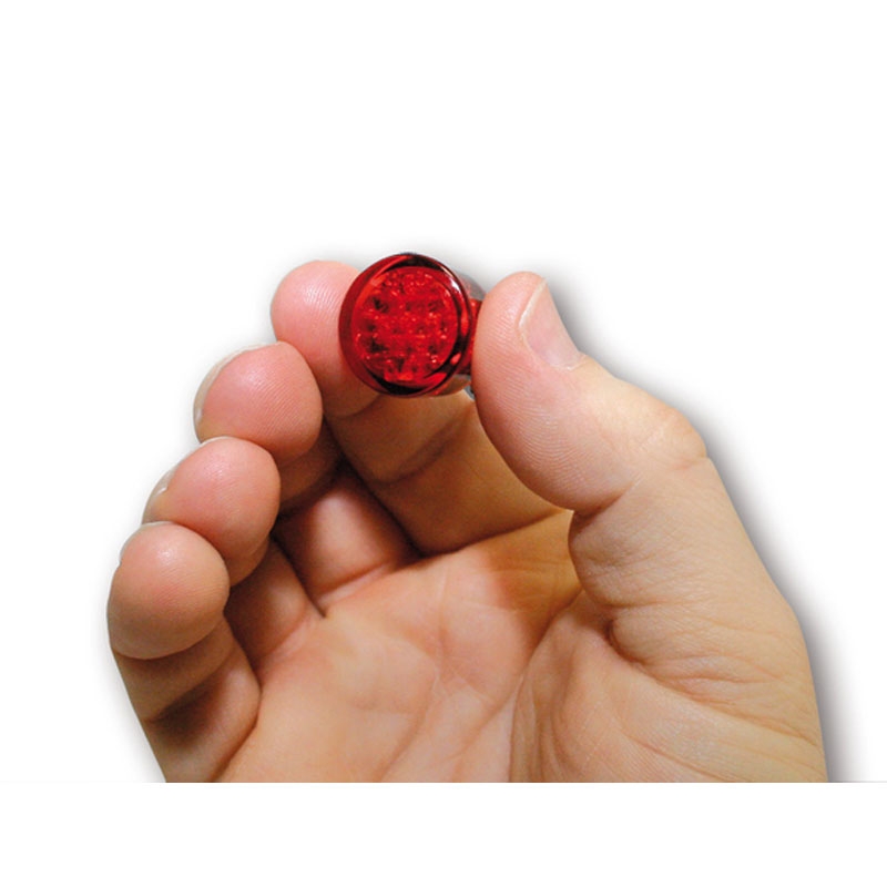 Feu arrière de moto à LED Highsider Smart Pin rouge