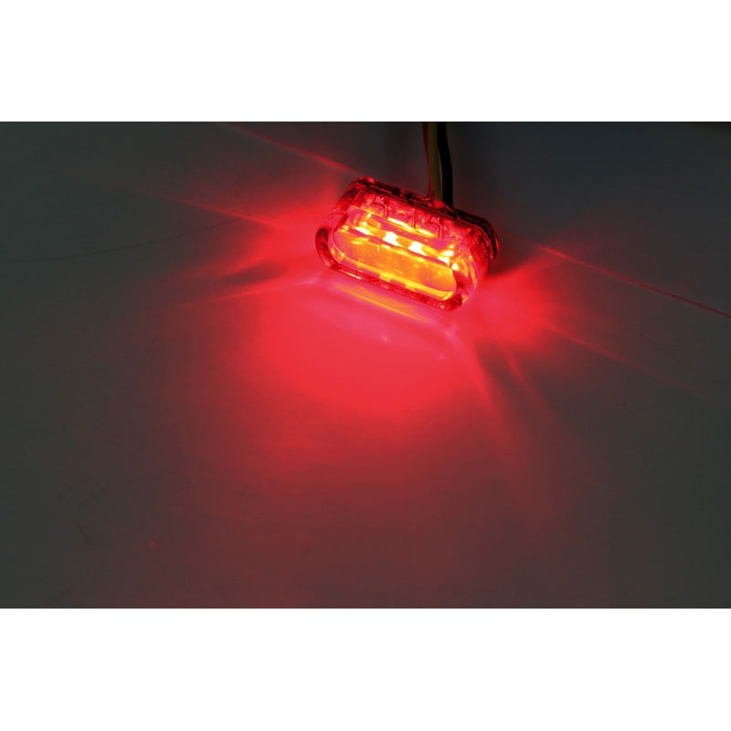 Feu arrière de moto Highsider Smart Module 1 LED rouge