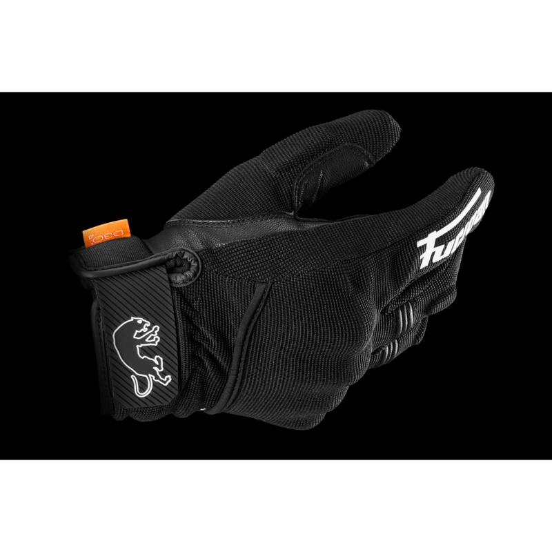 Gants moto femme Furygan Jet Lady D3O® Evo noir-blanc