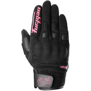 Gants moto femme Furygan Jet Lady D3O® Evo noir-rose