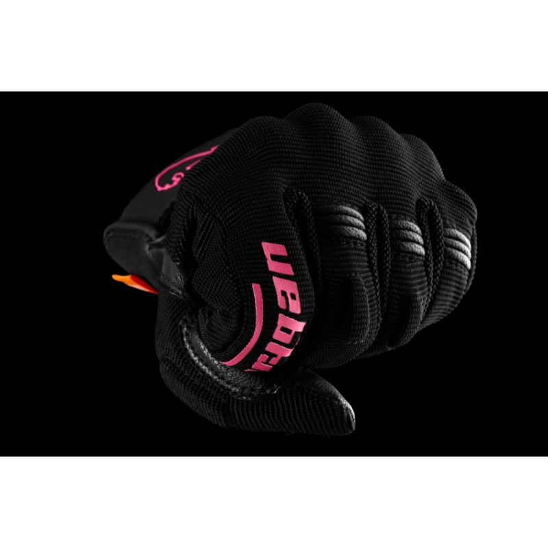 Gants moto femme Furygan Jet Lady D3O® Evo noir-rose
