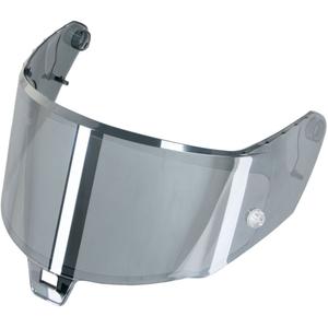 Visière de casque moto Alpinestars Supertech R10, miroir argent foncé