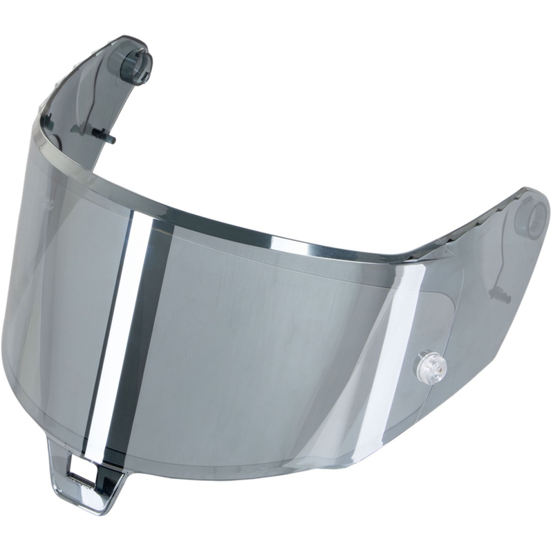 Visière de casque moto Alpinestars Supertech R10, miroir argent foncé