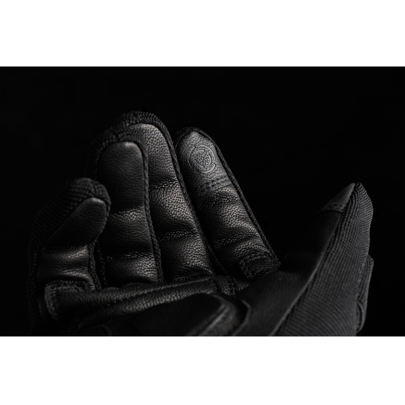 Gants moto Furygan Jet D3O Evo noir-rouge