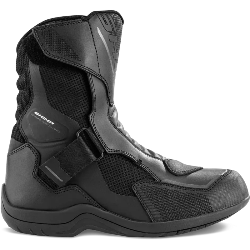 Bottes moto femme Shima Fusion WP noires