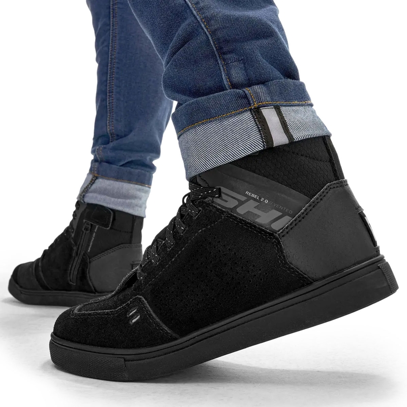 Jean moto long Shima Ridge pour femme bleu
