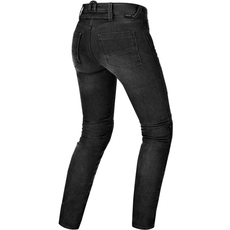 Jean moto long Shima Ridge pour femme, noir