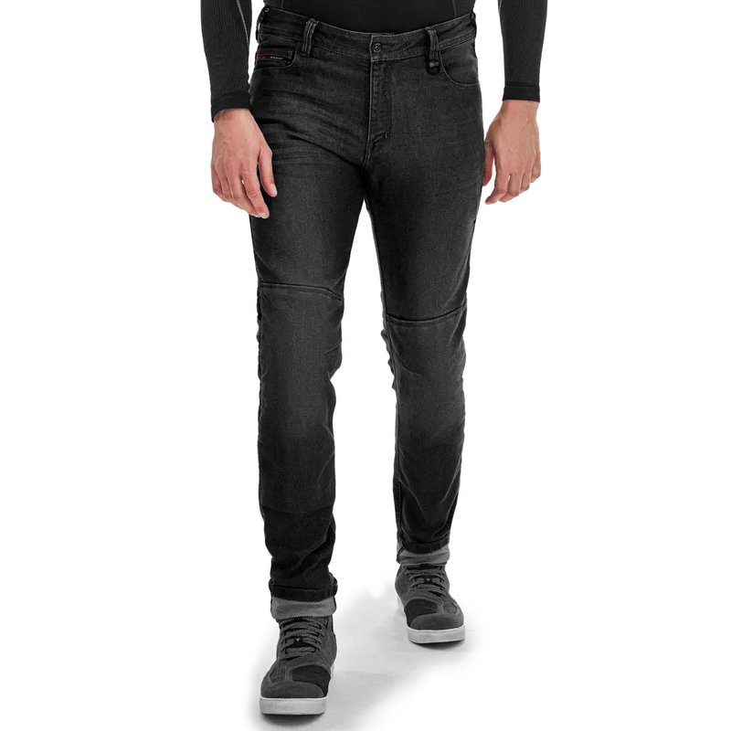 Jean moto long Shima Ridge noir