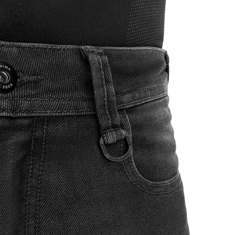 Jean moto long Shima Ridge noir