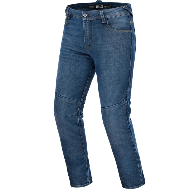 Jeans moto Shima Ridge bleu