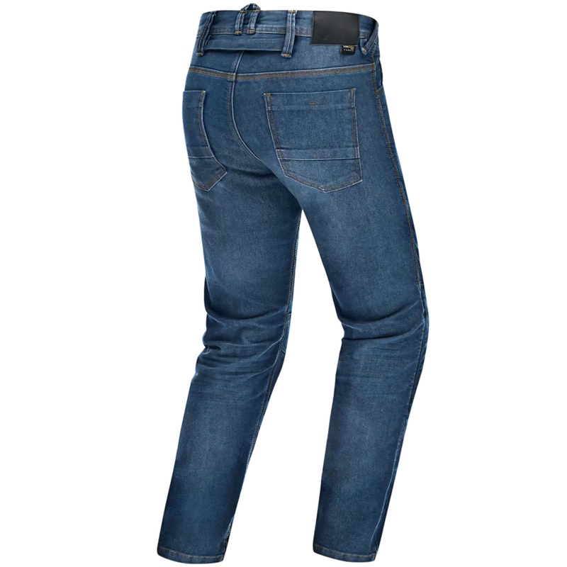 Shima Ridge Extended Biker Jeans Bleu