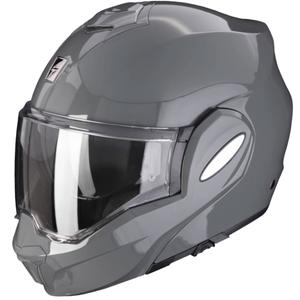 Casque modulable Scorpion EXO-TECH EVO gris ciment