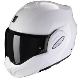Casque modulable Scorpion EXO-TECH EVO blanc brillant