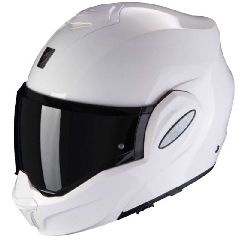Casque modulable Scorpion EXO-TECH EVO blanc brillant