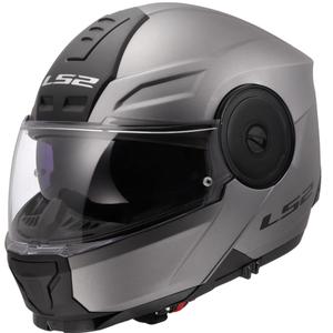 Casque moto modulable LS2 FF902 Scope II Solid titane mat