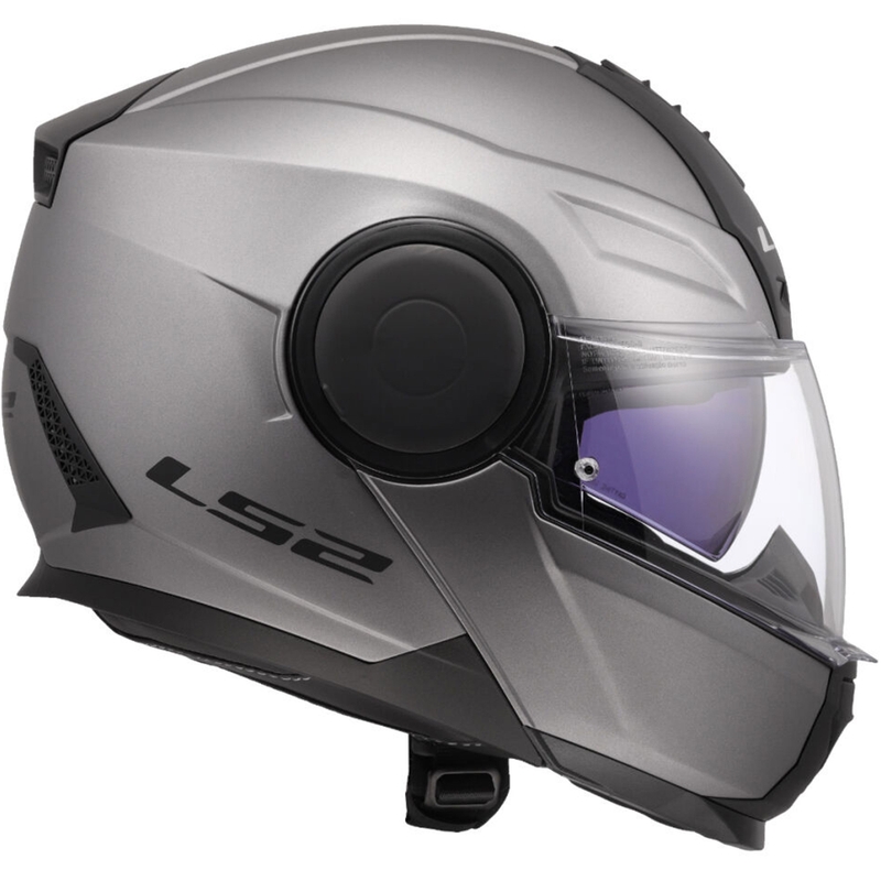 Casque moto modulable LS2 FF902 Scope II Titane mat massif