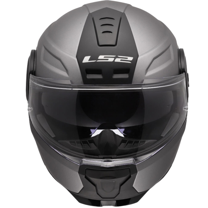 Casque moto modulable LS2 FF902 Scope II Titane mat massif