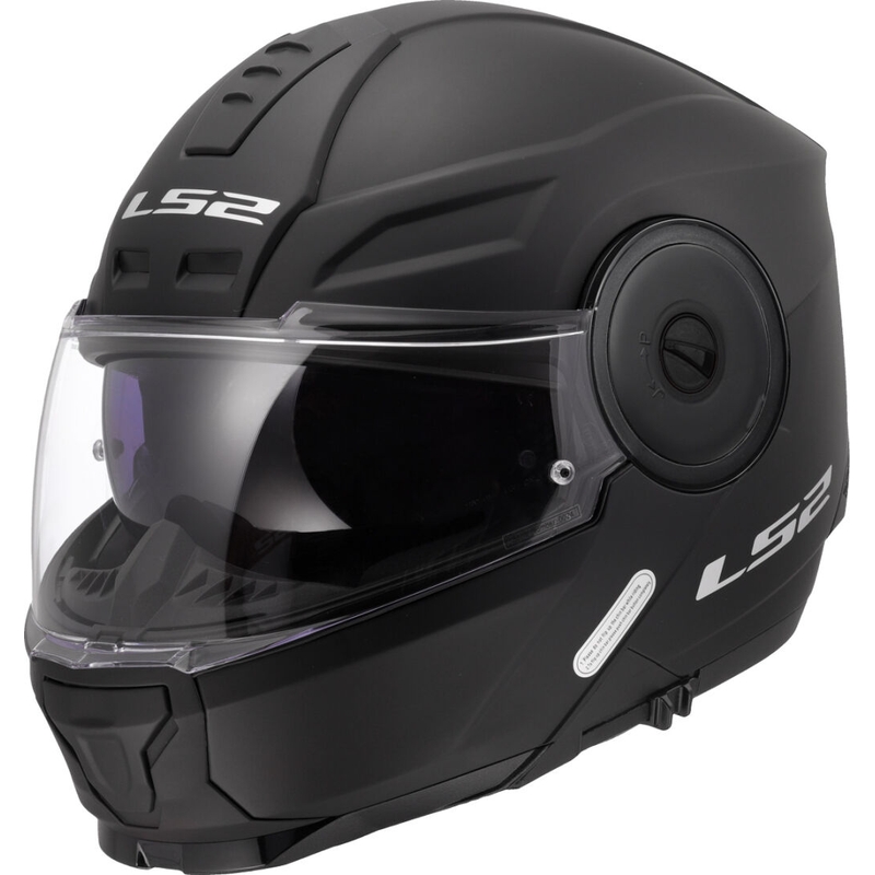 Casque moto modulable LS2 FF902 Scope II Solid noir mat