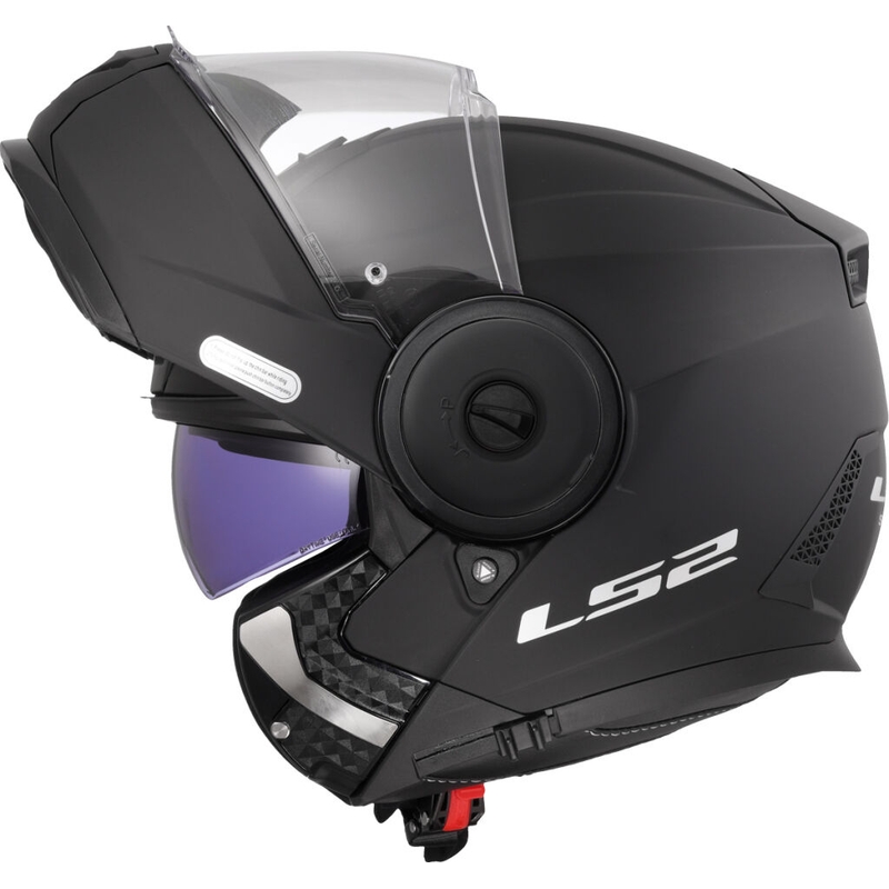 Casque moto modulable LS2 FF902 Scope II Solid noir mat