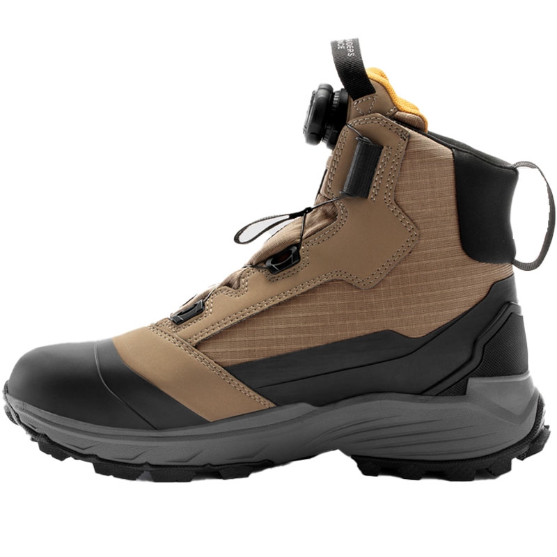 Bottes moto Rebelhorn Defender marron