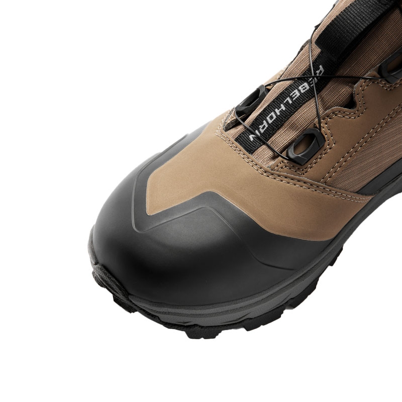Bottes moto Rebelhorn Defender marron