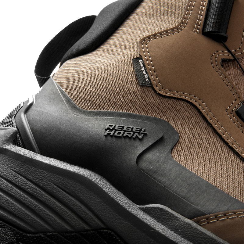 Bottes moto Rebelhorn Defender marron