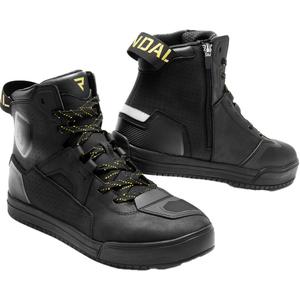 Bottes moto femme Rebelhorn Vandal II noir et or