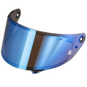 Visière HJC HJ-40 pour casque RPHA 71 bleu miroir