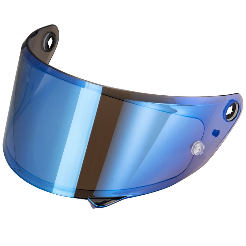 Visière HJC HJ-40 pour casque RPHA 71 bleu miroir