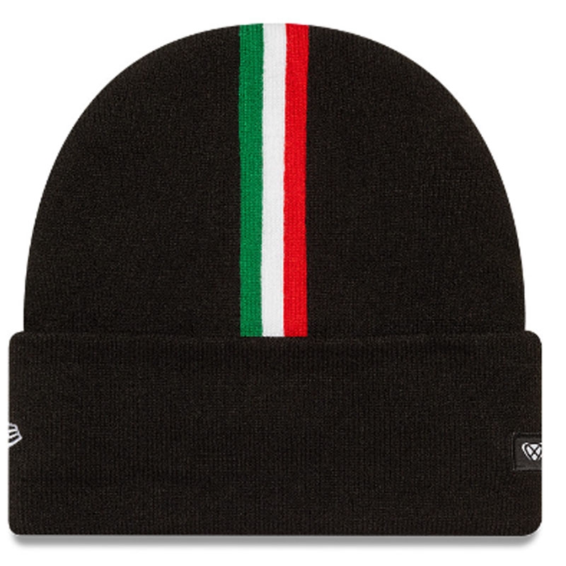 Bonnet à revers large Cap Team Aprilia noir