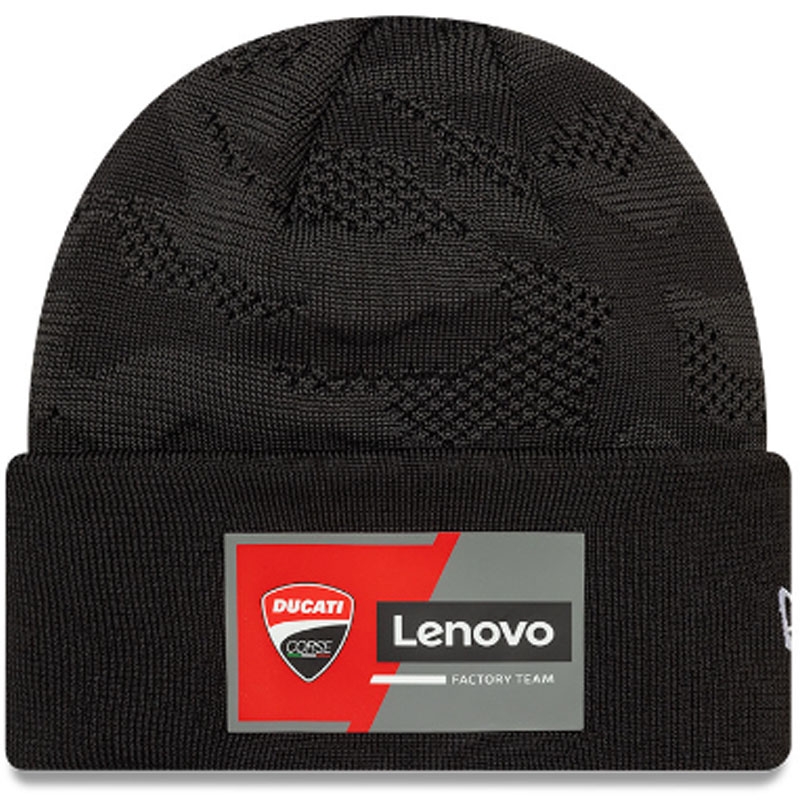Casquette Ducati à larges revers noire