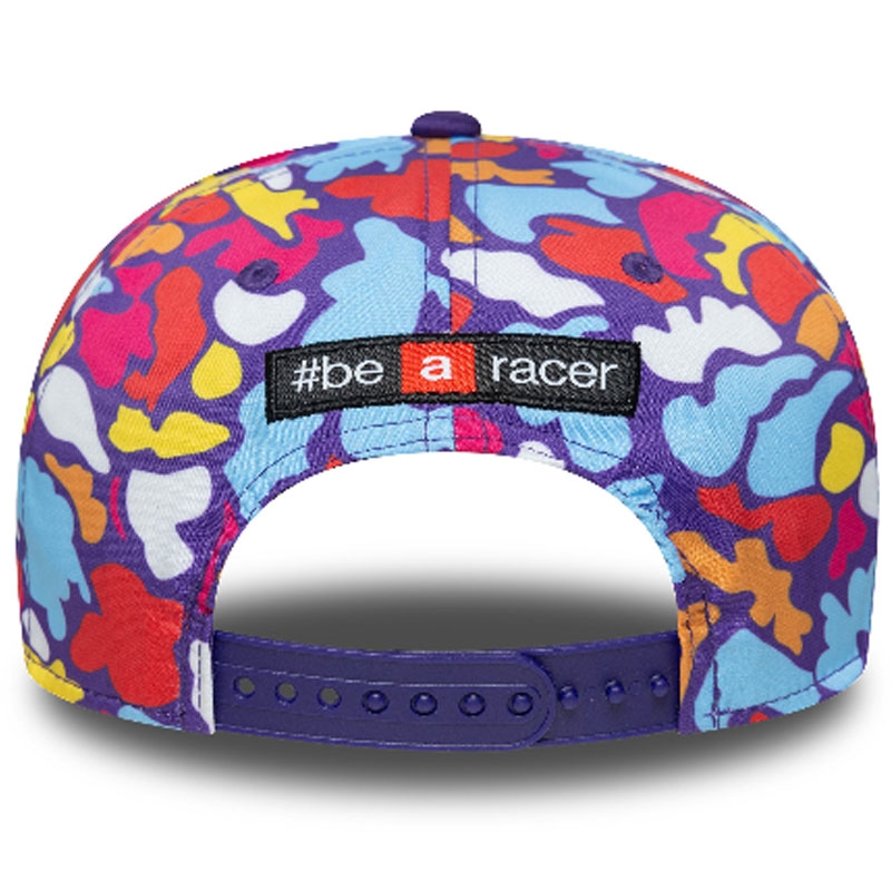Casquette Misano 9Seventy SS Aprilia violette