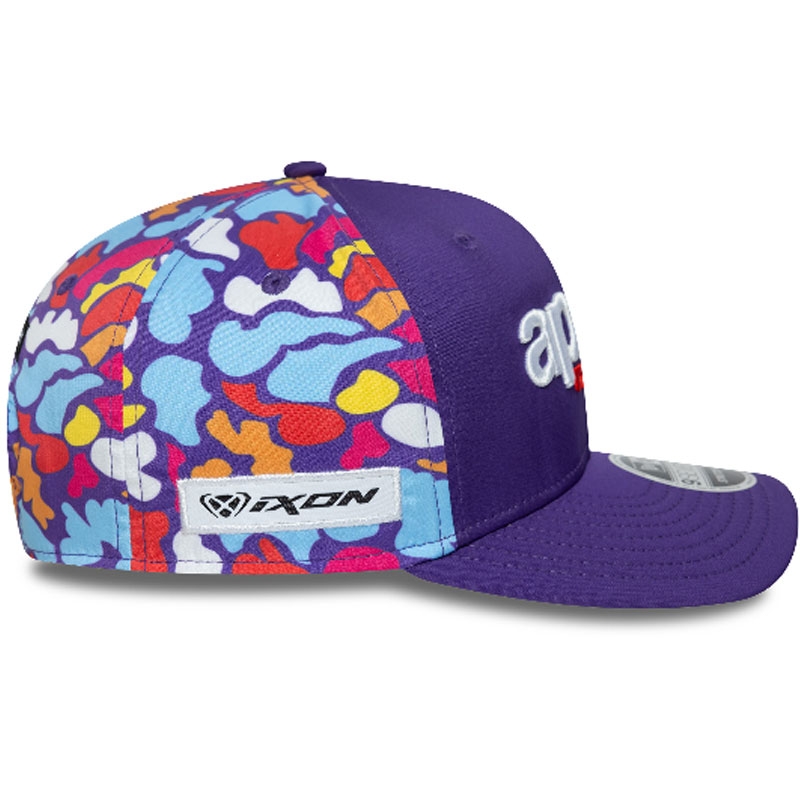 Casquette Misano 9Seventy SS Aprilia violette