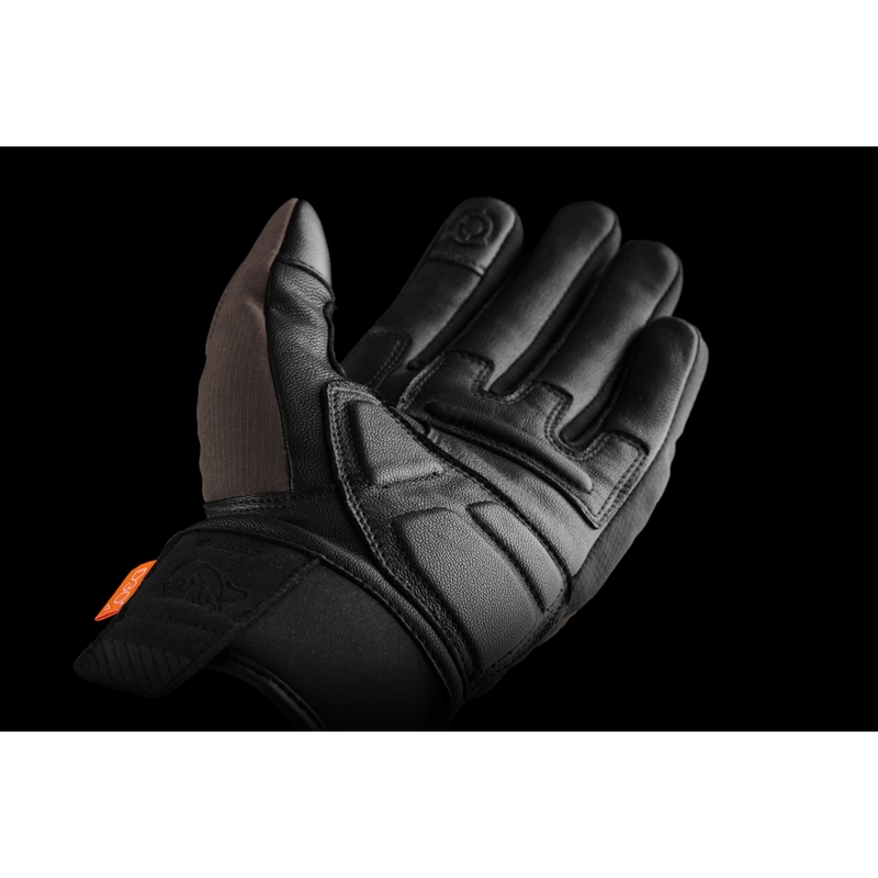 Gants de moto Furygan Jet All Season D3O® Evo marron