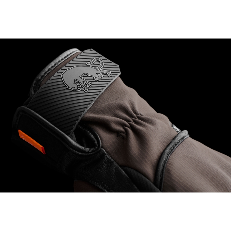 Gants de moto Furygan Jet All Season D3O® Evo marron