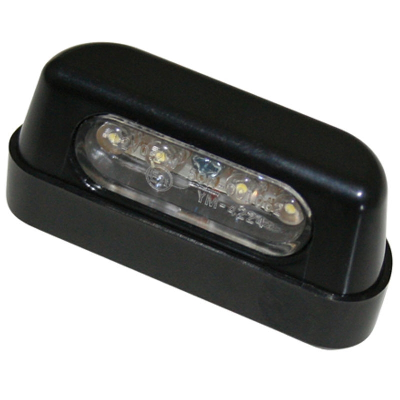 Éclairage de plaque d'immatriculation à LED Highsider Smart Plate noir