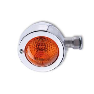 Clignotants moto Highsider Smart Bullet Pike chromés