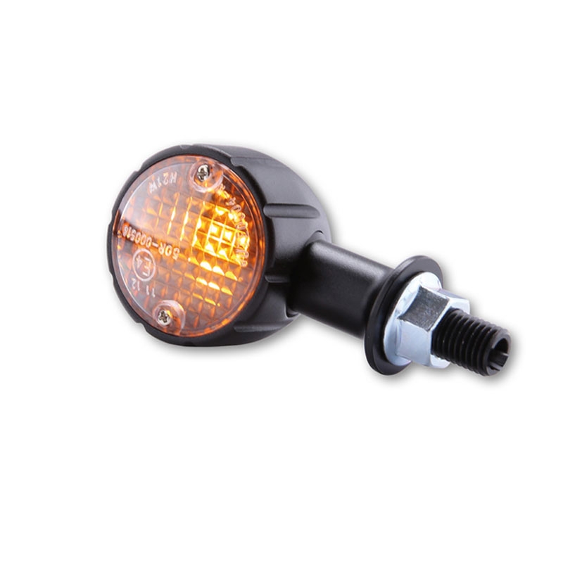 Clignotants moto Highsider Smart Mini ARIZONA noir-orange