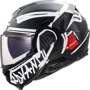 Casque moto modulable LS2 FF910 Advant II Tape noir