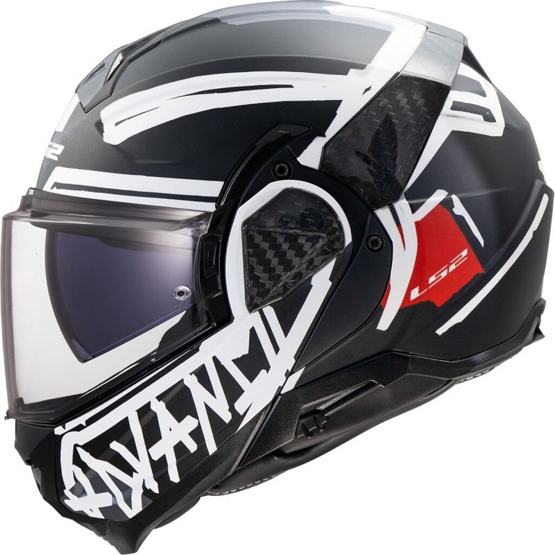 Casque moto modulable LS2 FF910 Advant II Tape noir