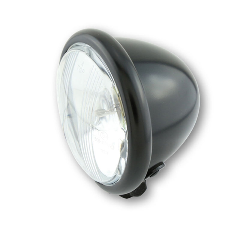 Phare Highsider Smart Bates style 4 1/2 pouces noir mat