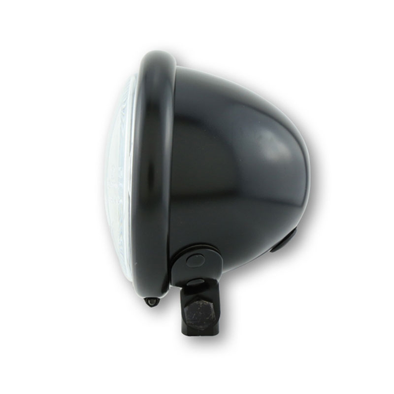 Phare Highsider Smart Bates style 4 1/2 pouces noir mat
