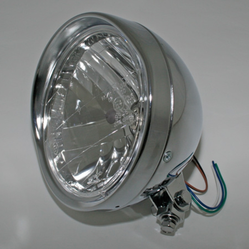 Phare chromé Highsider Smart Cruiser 6 1/2