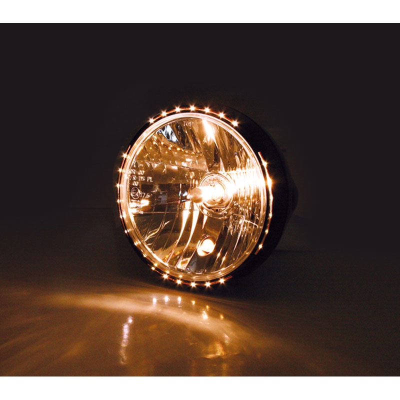 Phare Highsider Smart Reno Type 2 7 pouces noir