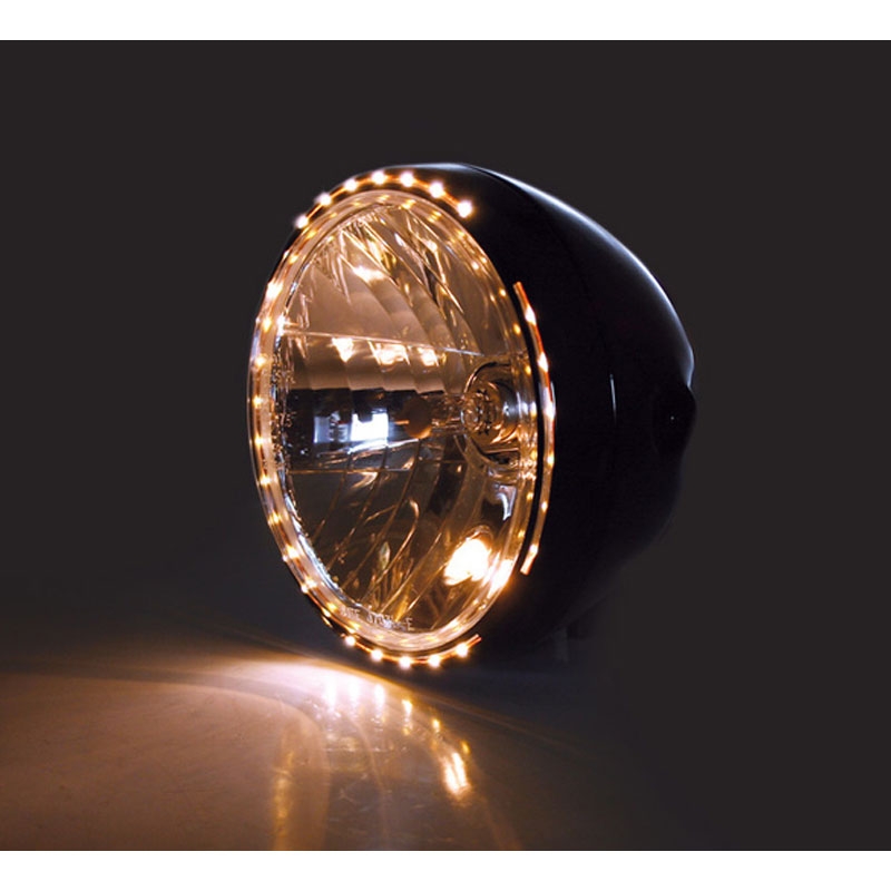 Phare Highsider Smart Reno Type 2 7 pouces noir