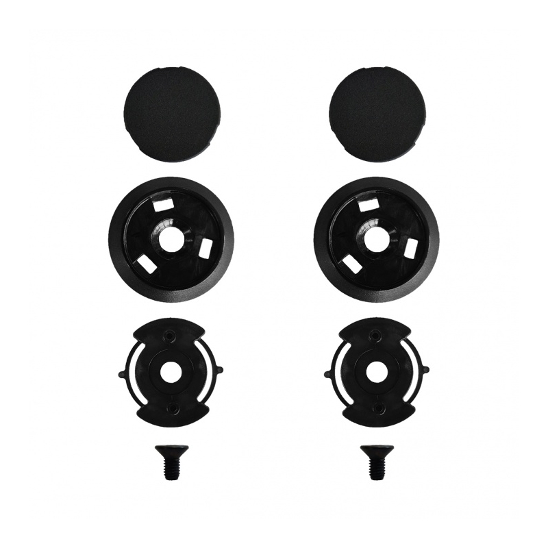 Accessoires de remplacement pour visières de casque Nexx Y.10, noir