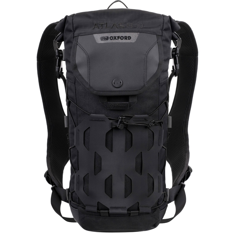 Sac à dos moto Oxford Atlas B-10 noir 10 l